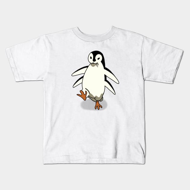 Avatar the Last Airbender Penguin Otter Kids T-Shirt by MillerDesigns